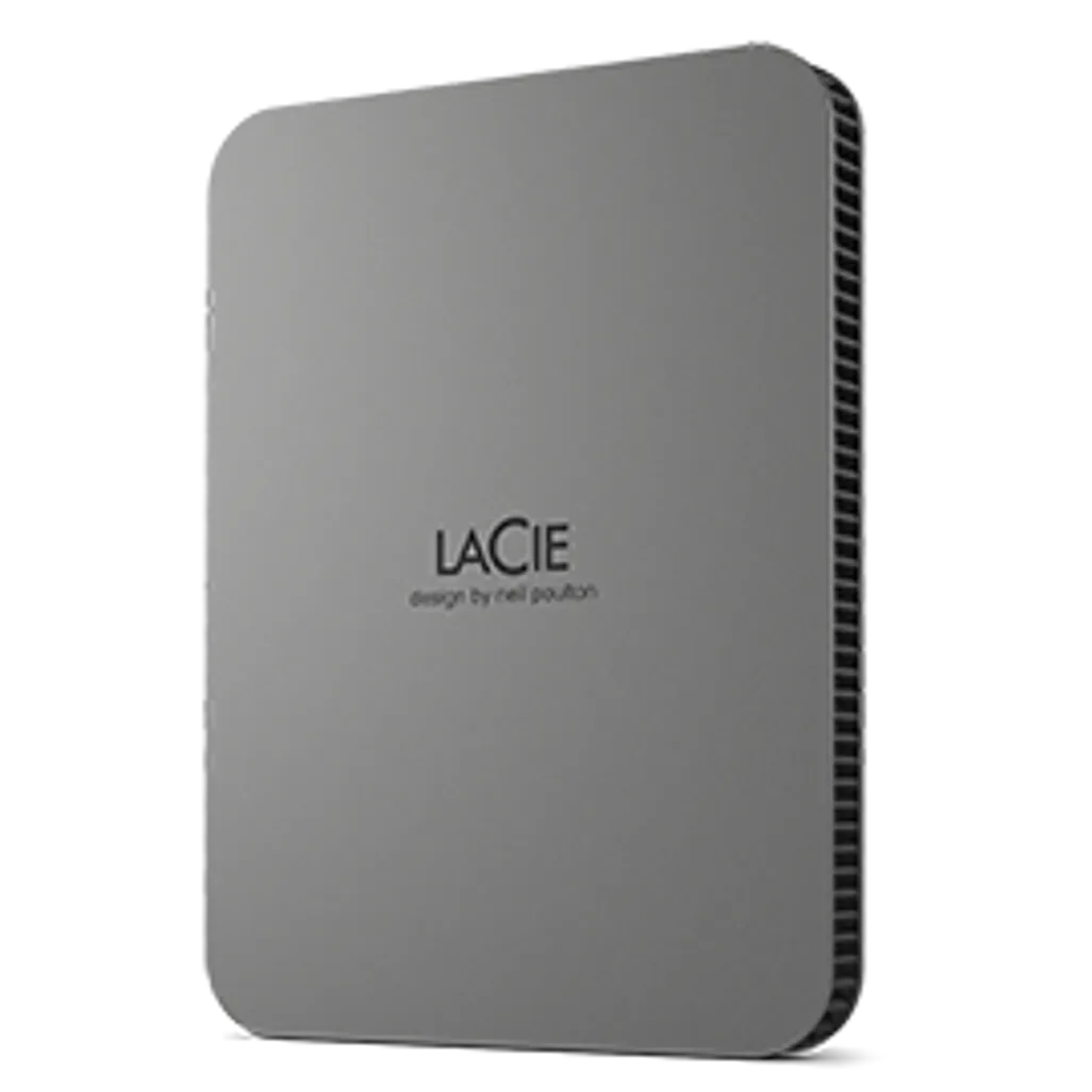 LaCie Mobile Drive Secure, 2 TB, 3.2 Gen 1 (3.1 Gen 1), Grey
