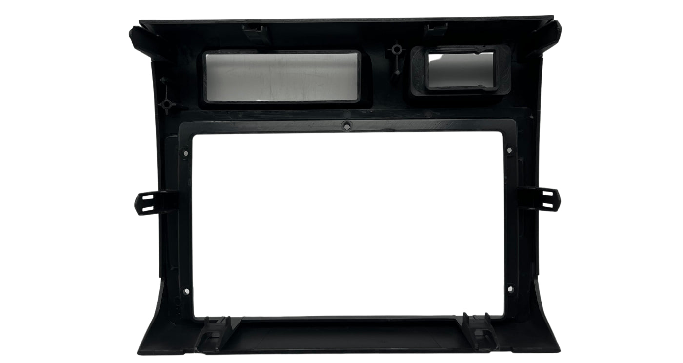 9-Inch Double DIN Trim Plate with Steering Wheel Control Harness for Toyota Land Cruiser 70 Series 2007–2023