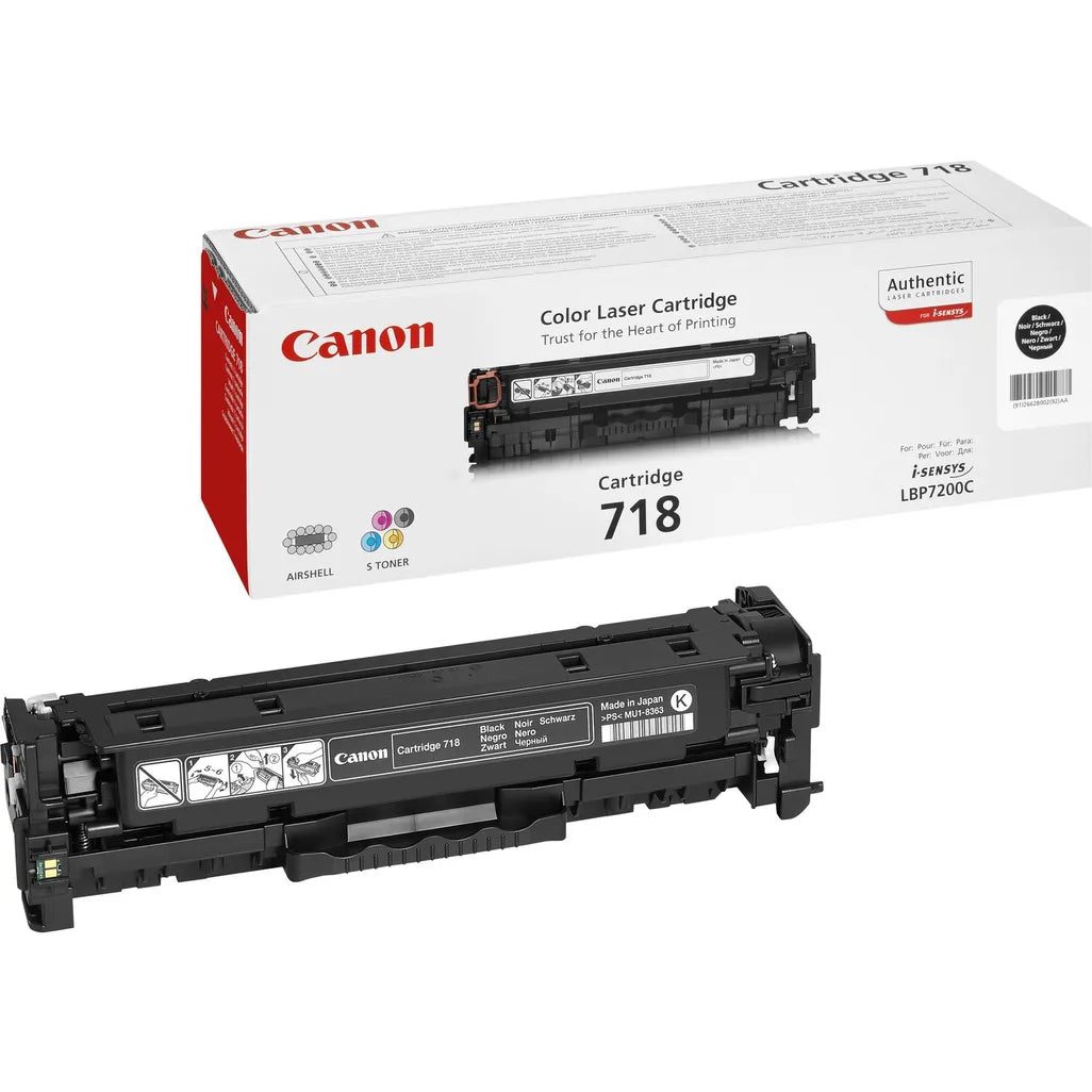 CANON 718 BLACK TONER
