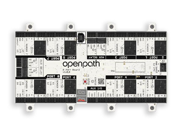 8-Port Expansion Board for Access Control Panel