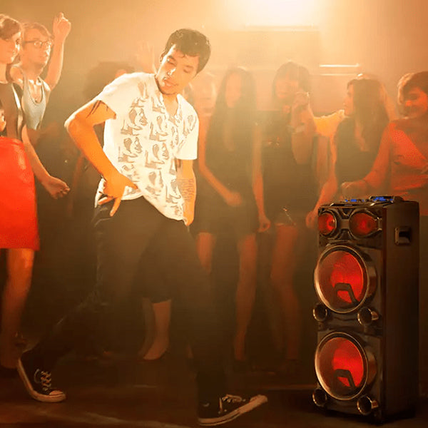 PHILIPS TAX3705 2 X 12" BLUETOOTH PARTY SPEAKER