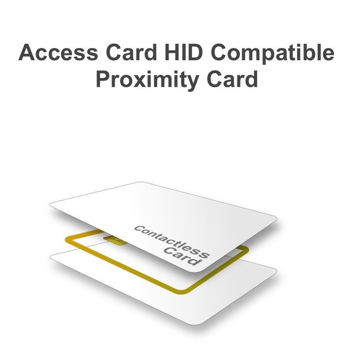 Access Card HID (compatible) (26 or 37 bit) ISO Blank Cards (pk 50)