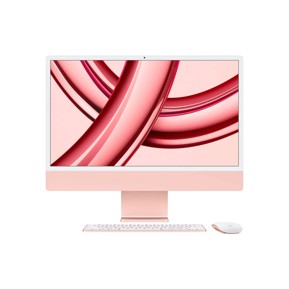 24-inch iMac M3-Chip with 8-core CPU 10-core GPU 256GB - Pink