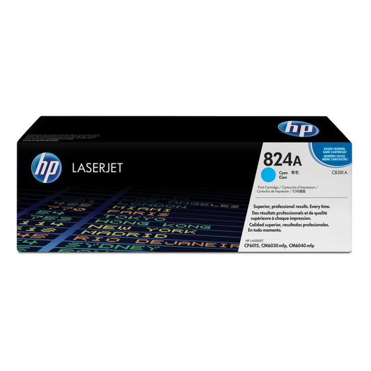 HP 824A, 21000 pages, Cyan, 1 pc(s)