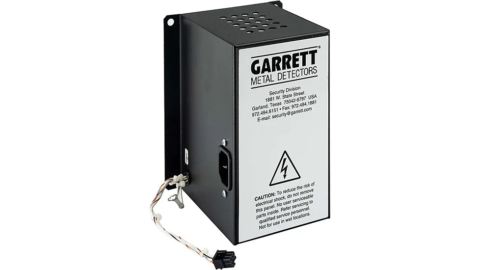 GARRETT PD6500i POWER SUPPLY 110/220V W.VENTS SPAR
