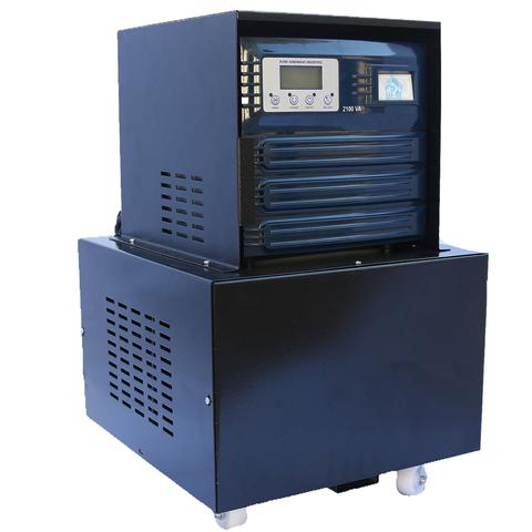 Load Shedding Solution: 2100VA/1200WH Backup System with trolley