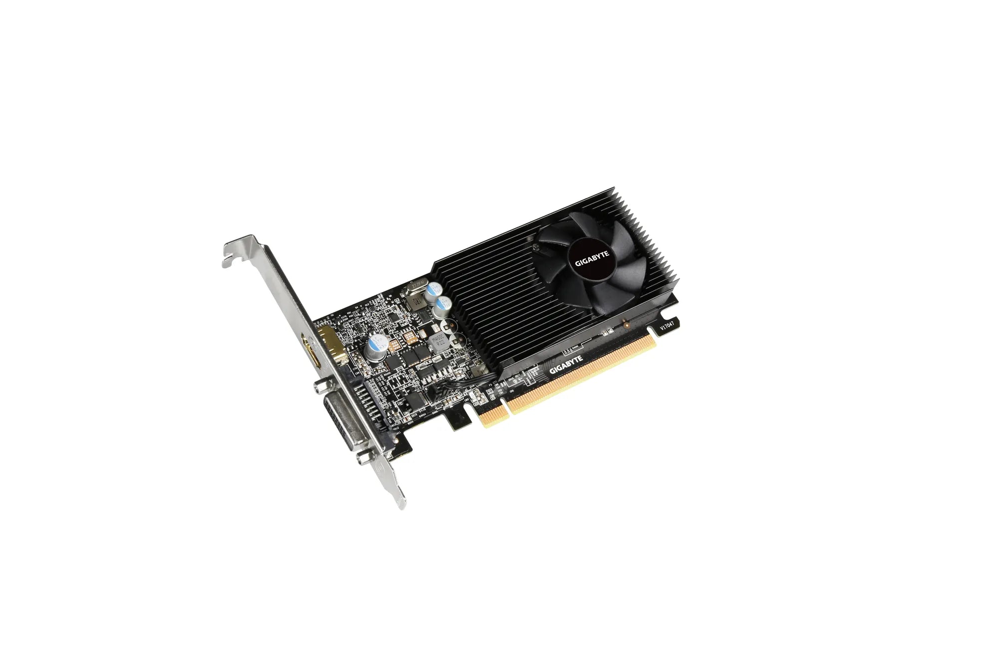 GIGABYTE nVidia GeForce GT 1030 2GB GDDR5 4K DVI D HDMI. LP BRKT