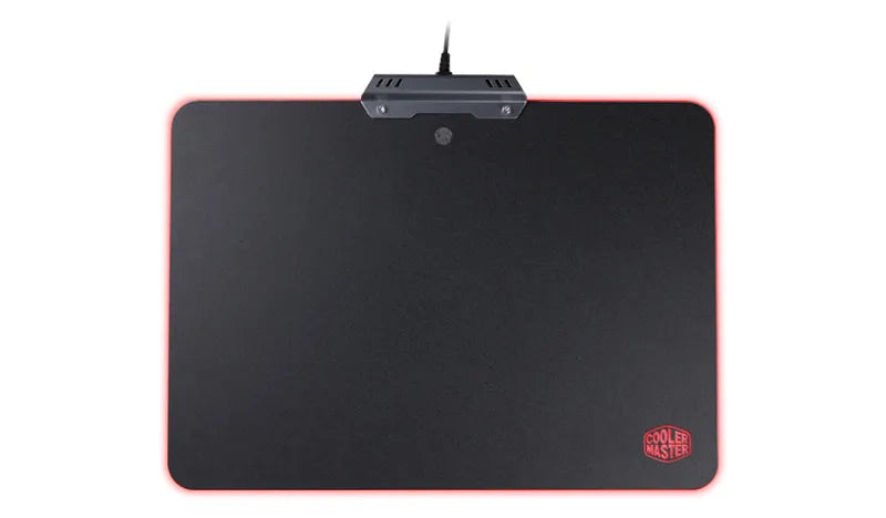 COOLER MASTER MP720 HARD SURFACE GAMING MOUSE PAD; RGB LIGHTING.