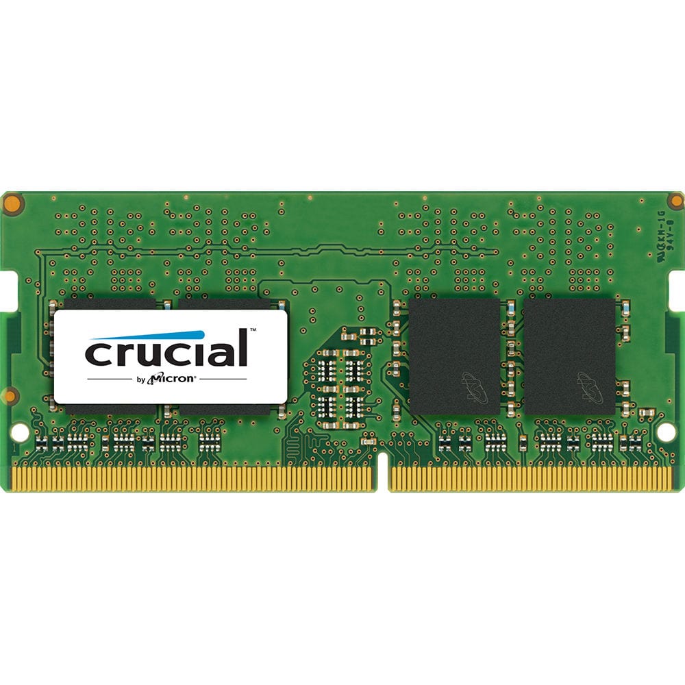 Crucial 8GB 2400MHz DDR4 Single Rank SODIMM Notebook Memory