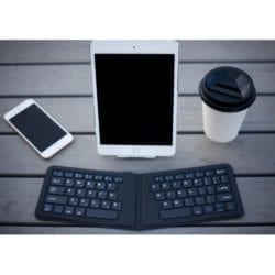 KANEX MULTISYNC FOLDABLE MINI TRAVEL KEYBOARD – BLACK - TecAfrica Solutions