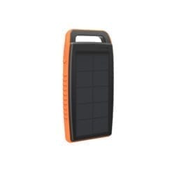 RAVPOWER 15000MAH 2X USB|IP66|SOLAR POWER BANK BLACK AND ORANGE - TecAfrica Solutions