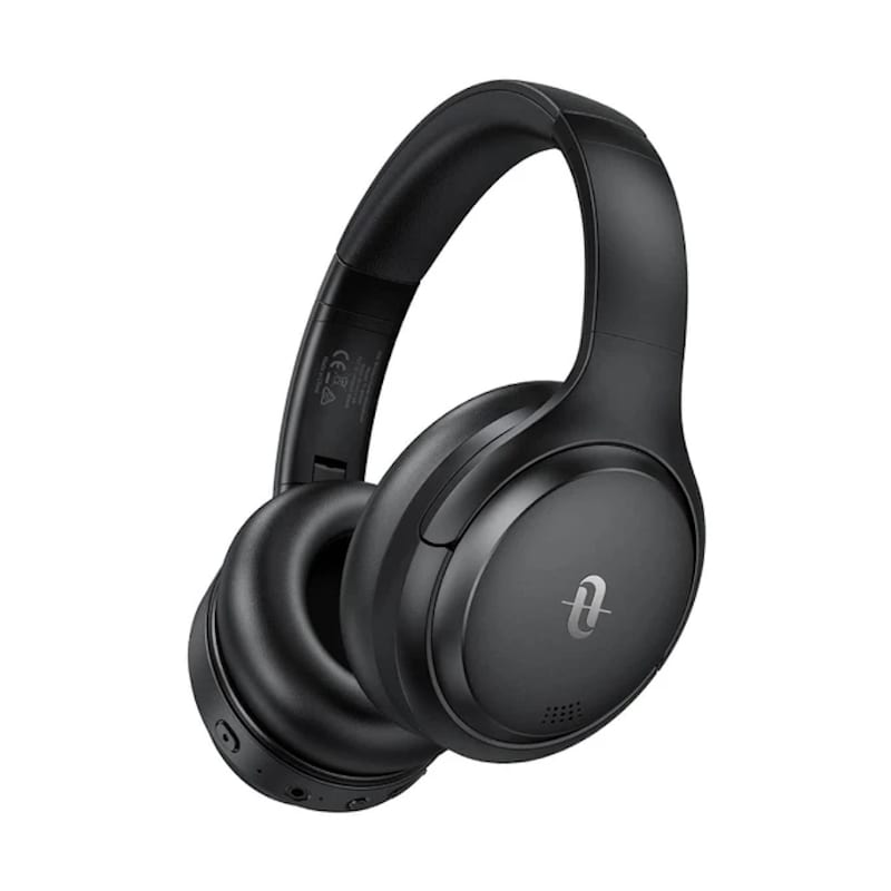 Taotronics Active Noise Cancelling Wireless Bluetooth Up to 30 Hours Battery Headphones Black