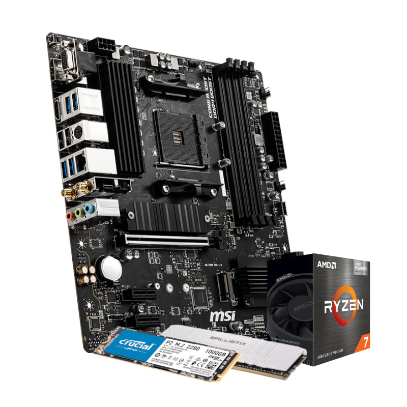 AMD Ryzen 7 5800X MSI MAG B550 TOMAHAWK PC Upgrade Bundle