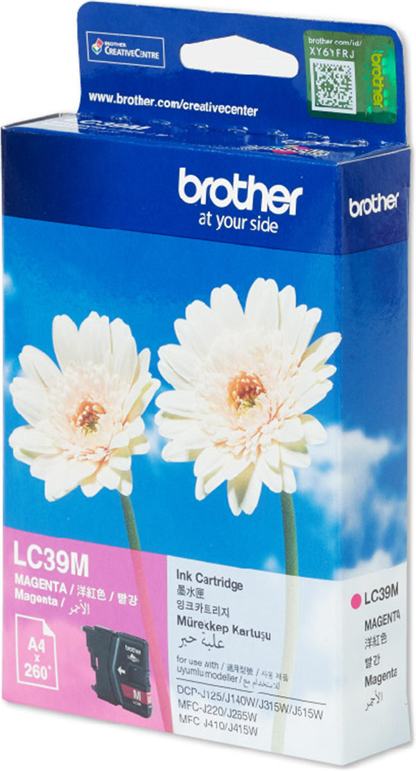 Brother Magenta Ink Cartridge for DCPJ125 DCPJ140W MFCJ220
