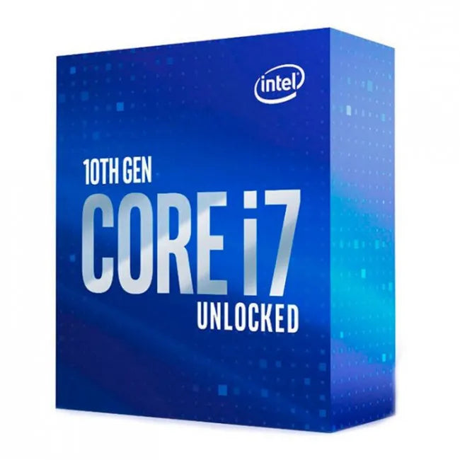 Intel Core I7 10700K - 3.8GHz; Turbo@5.1 GHz 8 Core 16 Thread; 16MB Intel Smartcache; 125W TDP; LGA 1200 - S RH72