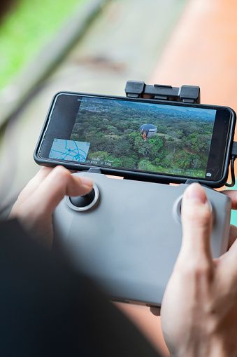 Custom Drone Pilot A-Frame Floor Stand