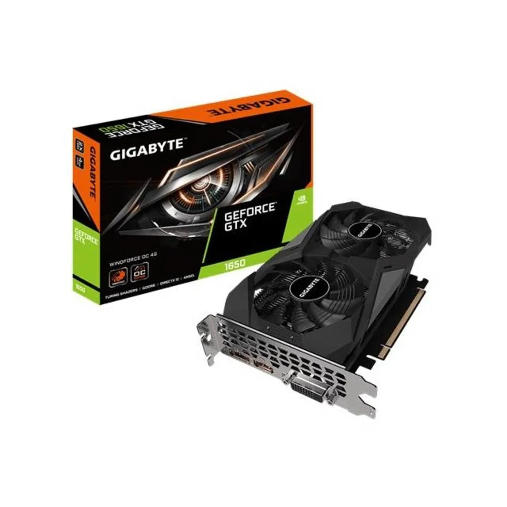 GIGABYTE nVidia GeForce® GTX 1650 Windforce OC- 4GB GDDR6 HDMI/DP/DVI-D
