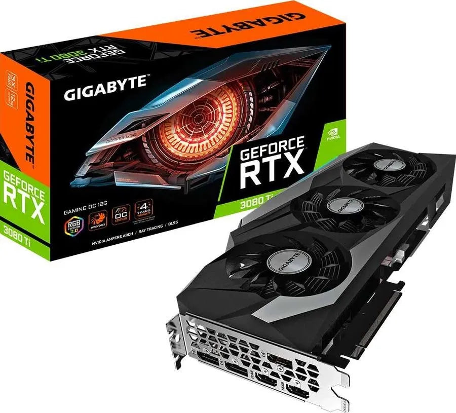 GIGABYTE nVidia RTX 3080Ti GAMING OC- 12GB GDDR6X 3xDP/ 2x HDMI.