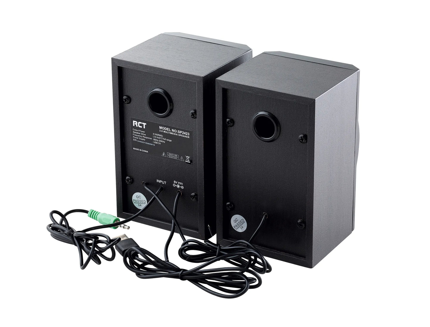 RCT 2 CHANNEL (2 x 3W) USB POWERED STEREO SPEAKERS