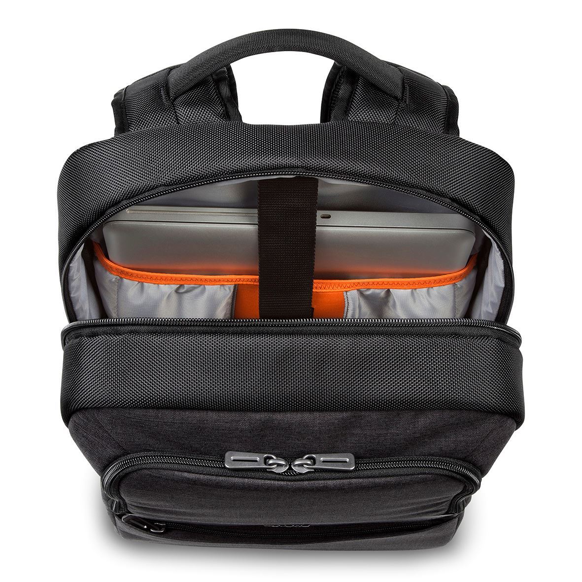 CitySmart 12.5 13 13.3 14 15 15.6" Essential Laptop Backpack - Black/Grey