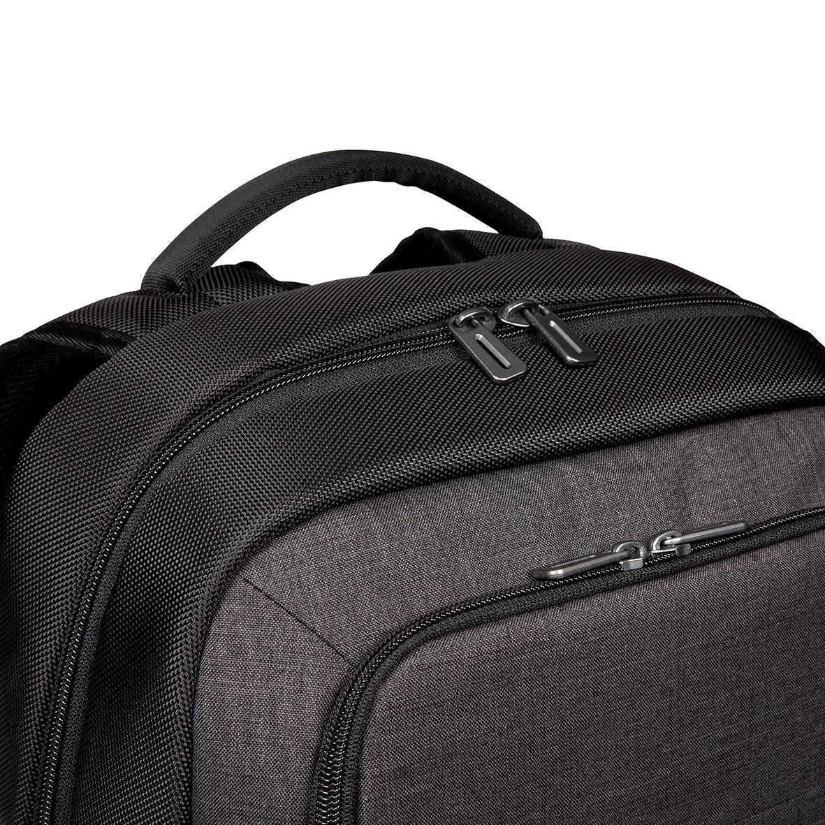 CitySmart 12.5 13 13.3 14 15 15.6" Essential Laptop Backpack - Black/Grey