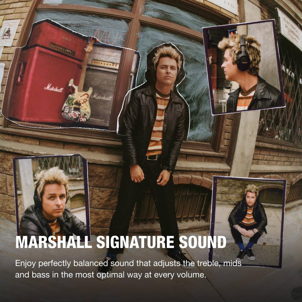 Marshall Monitor III BT ANC Over-Ear Headphone-Black