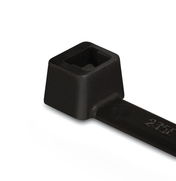 Cable tie inside serrated, 150x3.5mm, Ø1.5-35.0mm, black, 100pcs.