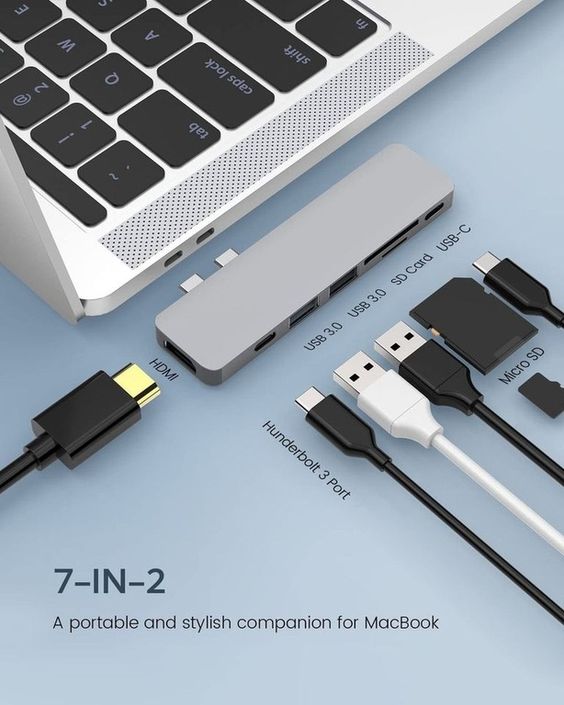 Anker 547 USB-C Hub (7-in-2, for MacBook) B2B - TecAfrica Solutions