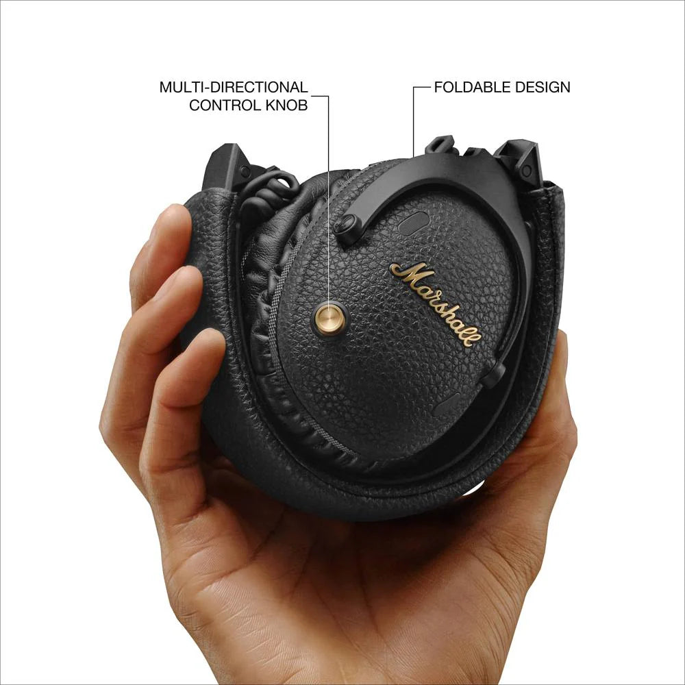 Marshall Monitor III BT ANC Over-Ear Headphone-Black