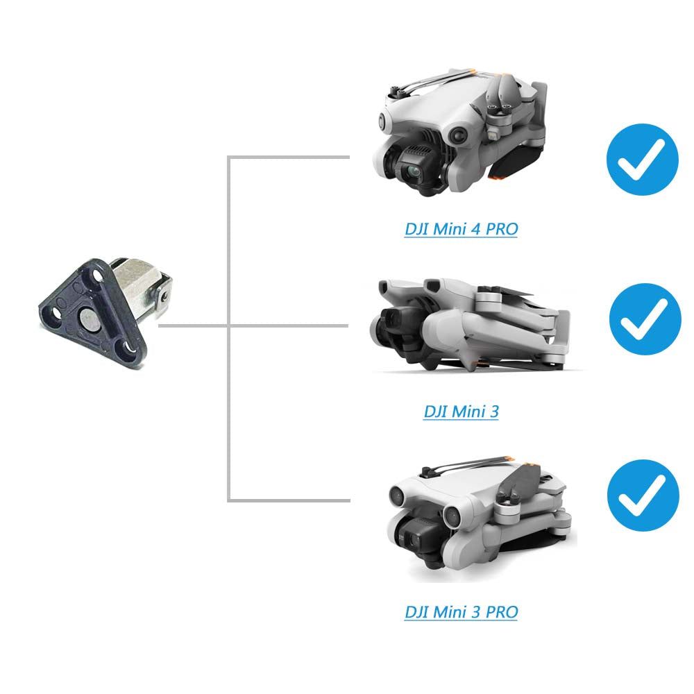 Front Arm Hinge Shaft for DJI Mini 3/DJI Mini 4/5 Pro,