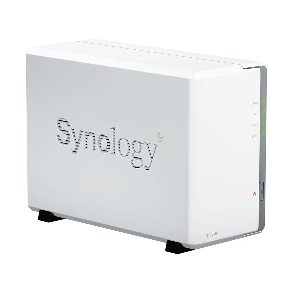 Synology DiskStation DS223J, NAS, Desktop, Realtek, RTD1619B, 1 GB, DDR4
