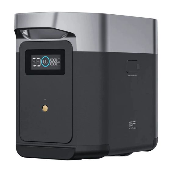 ECOFLOW DELTA 2 PORTABLE POWER STATION, SMART EXTRA BATTERY AND