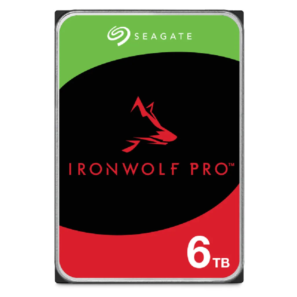Seagate IronWolf Pro 6TB ST6000NT001, 3.5", 6000 GB, 7200 RPM