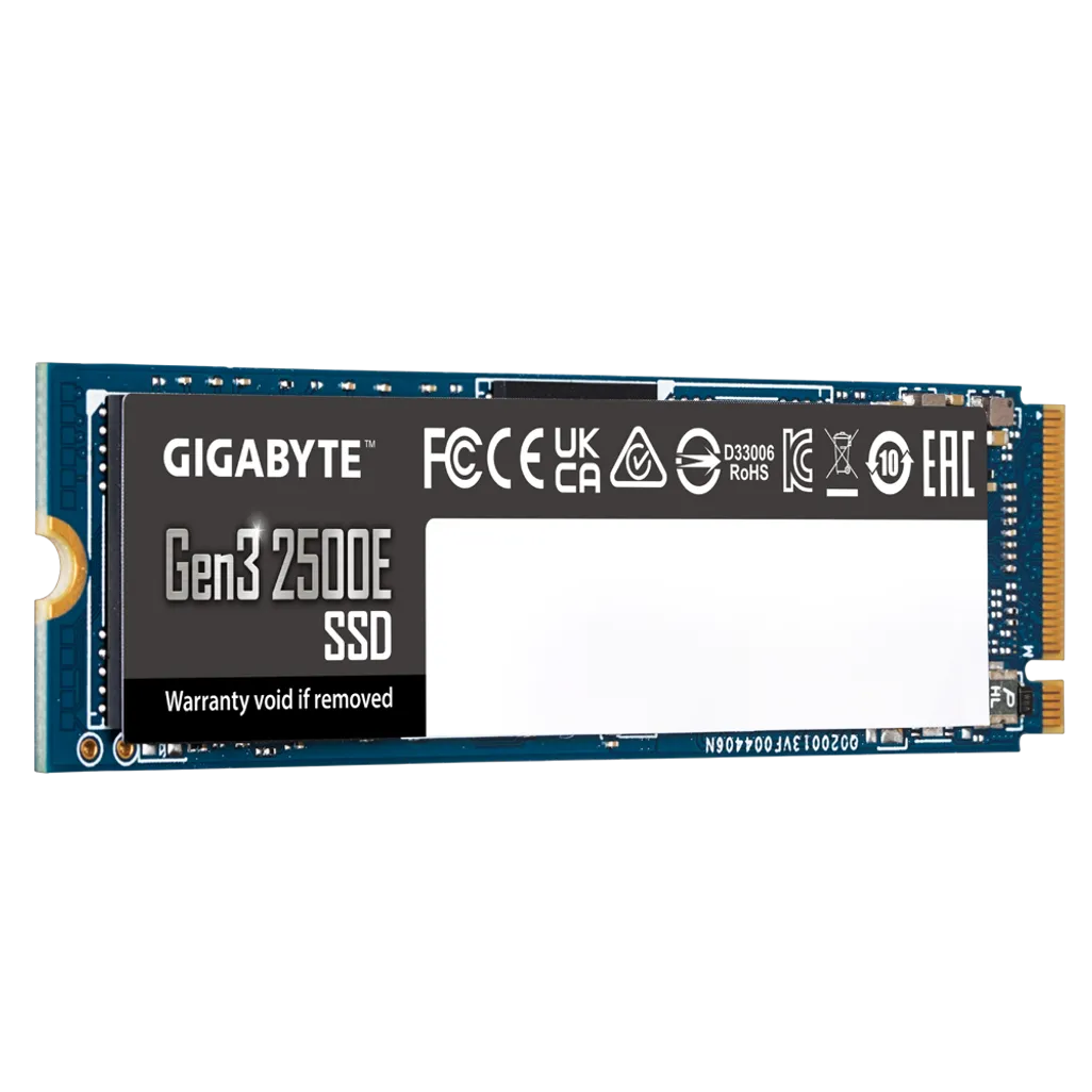 GIGABYTE Gen3 2500E SSD 1TB, 1 TB, M.2, 2400 MB/s