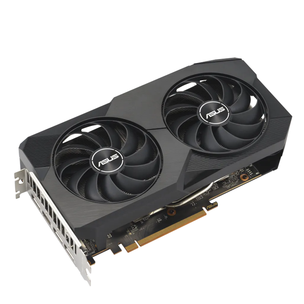 ASUS Dual -RX7600-O8G, Radeon RX 7600, 8 GB, GDDR6, 128 bit, 7680 x 4320 pixels, PCI Express 4.0