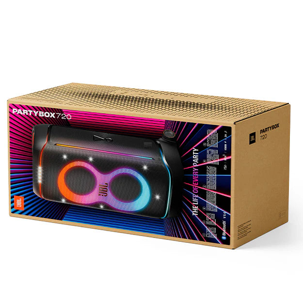 JBL PartyBox 720 Bluetooth Party Speaker With Light Effects - Black - TecAfrica Solutions