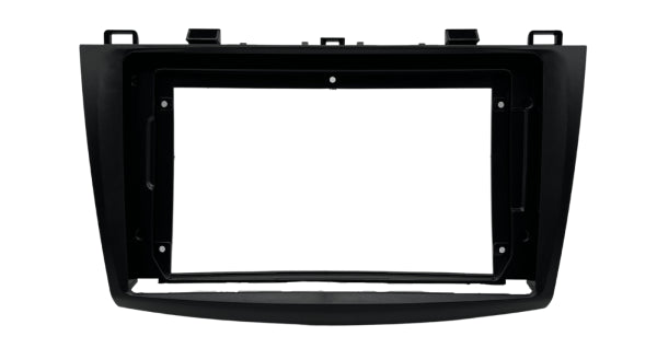 9-Inch Android Car Stereo with Wireless Apple CarPlay, Android Auto, GPS Navigation, and Trim Plate for Mazda3 (2004-2018)