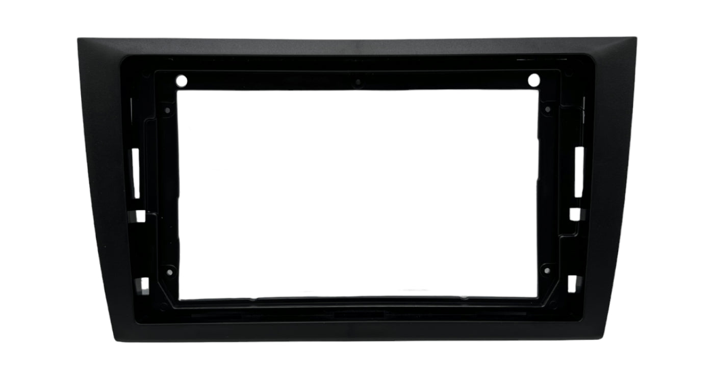 9-Inch Double DIN Trim Plate with Steering Wheel Control Harness for Volkswagen Golf 6 2008–2012