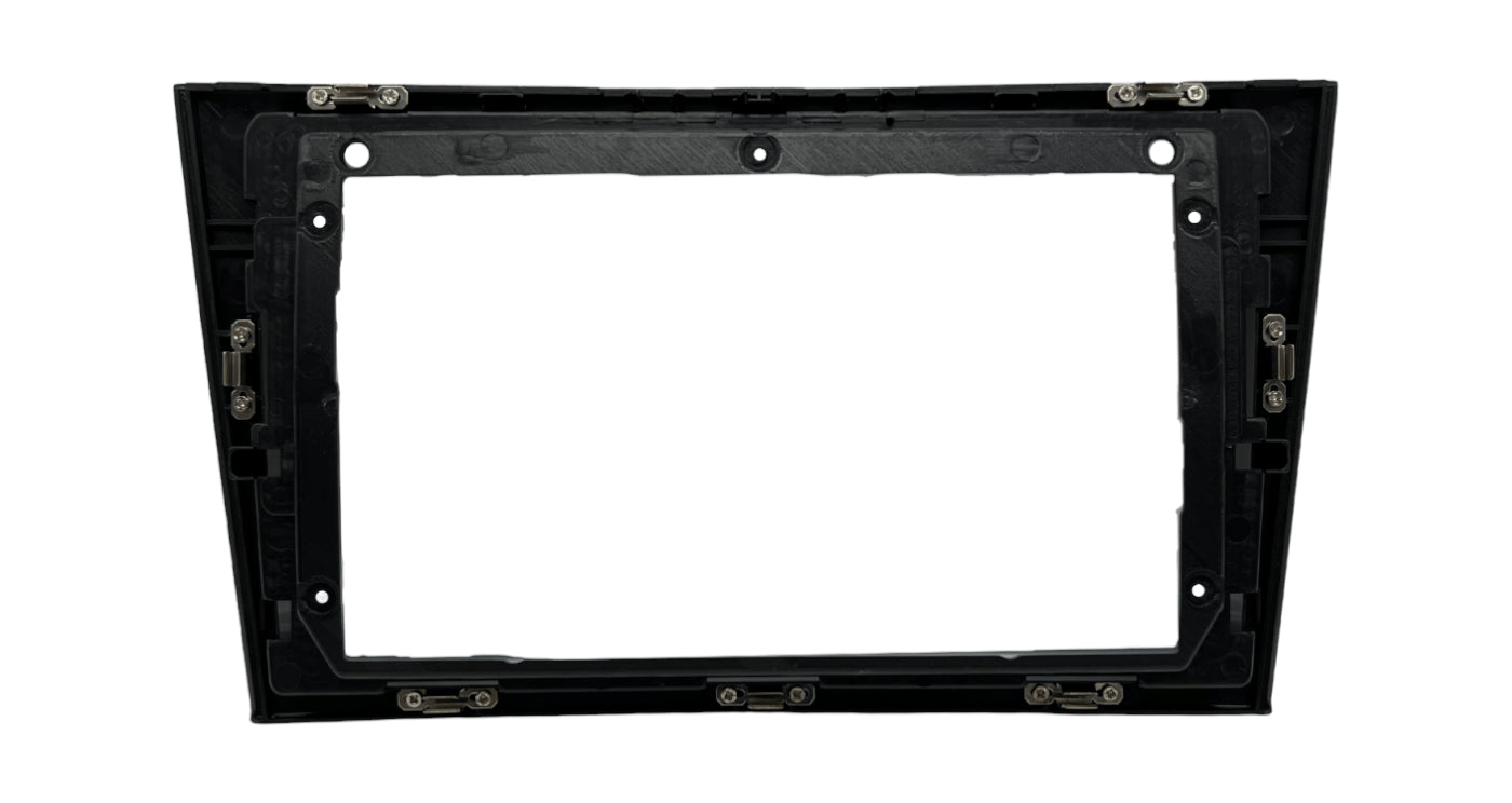 9-Inch Double DIN Trim Plate with Steering Wheel Control Harness for Volkswagen Golf 6 2008–2012