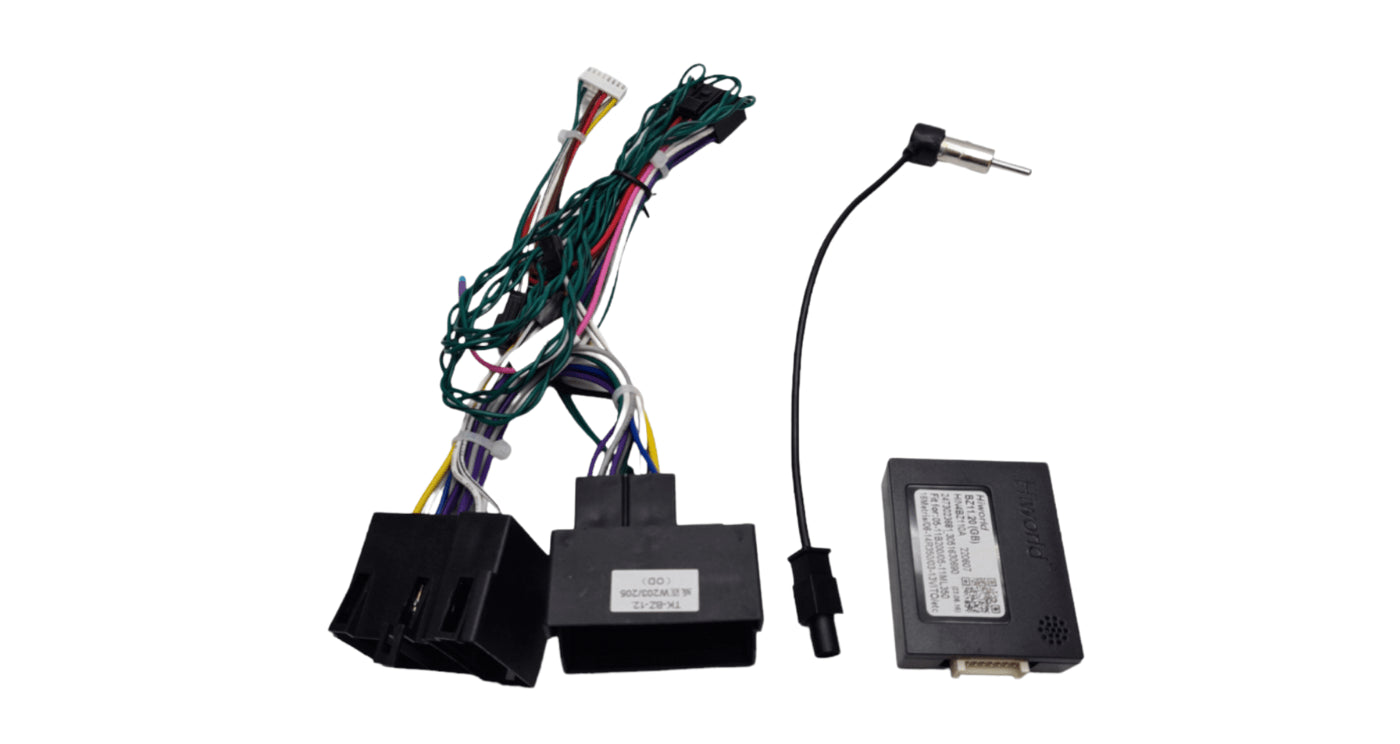 Future Beats 9-Inch Trim Plate with SWC, CANbus, and Harness for Mercedes-Benz Models (2004–2017)