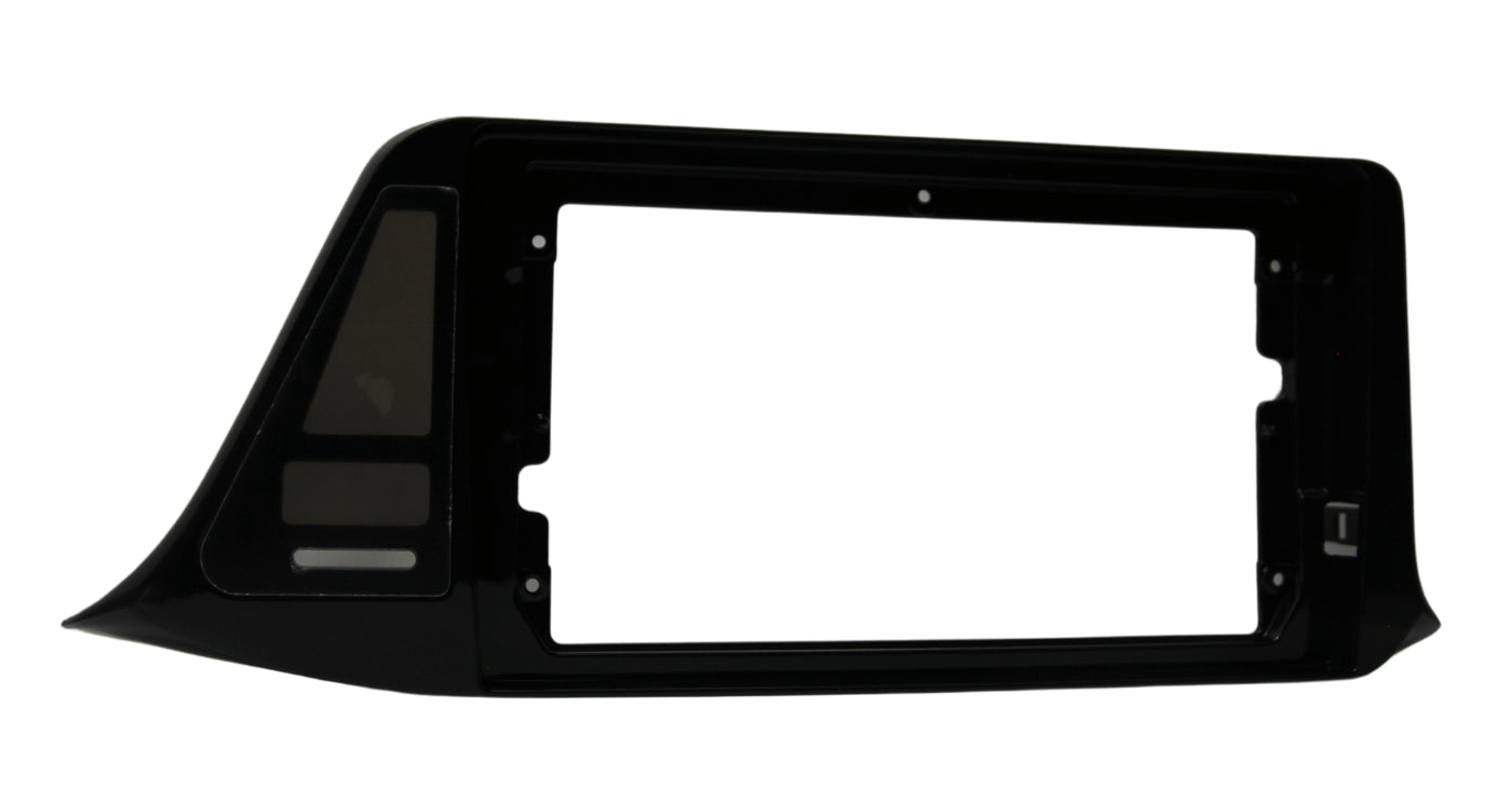 9-Inch/10-Inch Double DIN Trim Plate with Steering Wheel Control Harness for Toyota Corolla 2014–2019