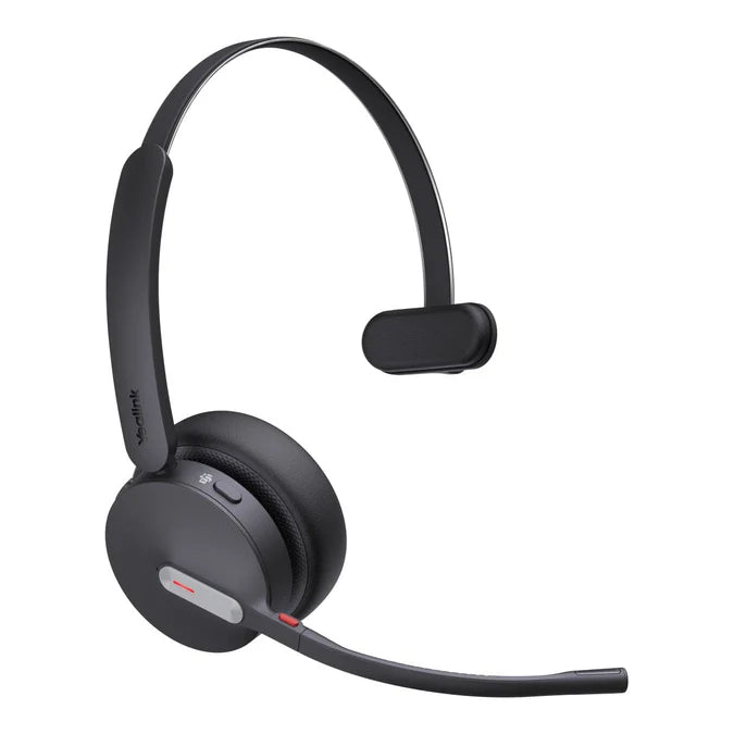 Yealink BH70 Mono Bluetooth Headset, Teams Certified, USB-C/A Connection