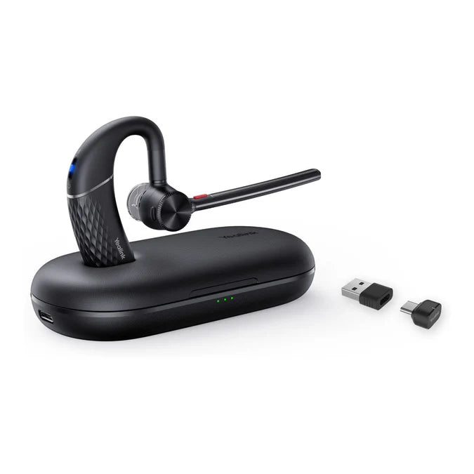 Yealink BH71 Pro Mono Bluetooth Headset with Portable Charging Case and BT51 Dongle USB-C/A 1208709 - TecAfrica Solutions