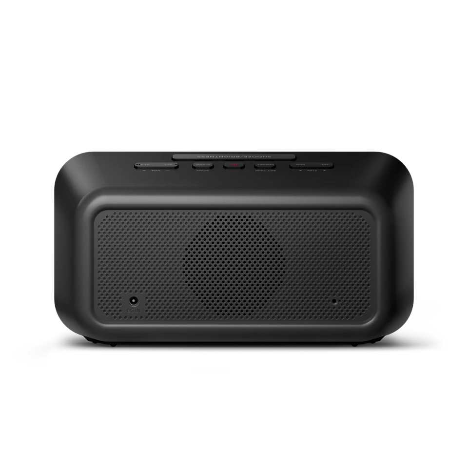 Philips TAR3306 Clock Radio - Black