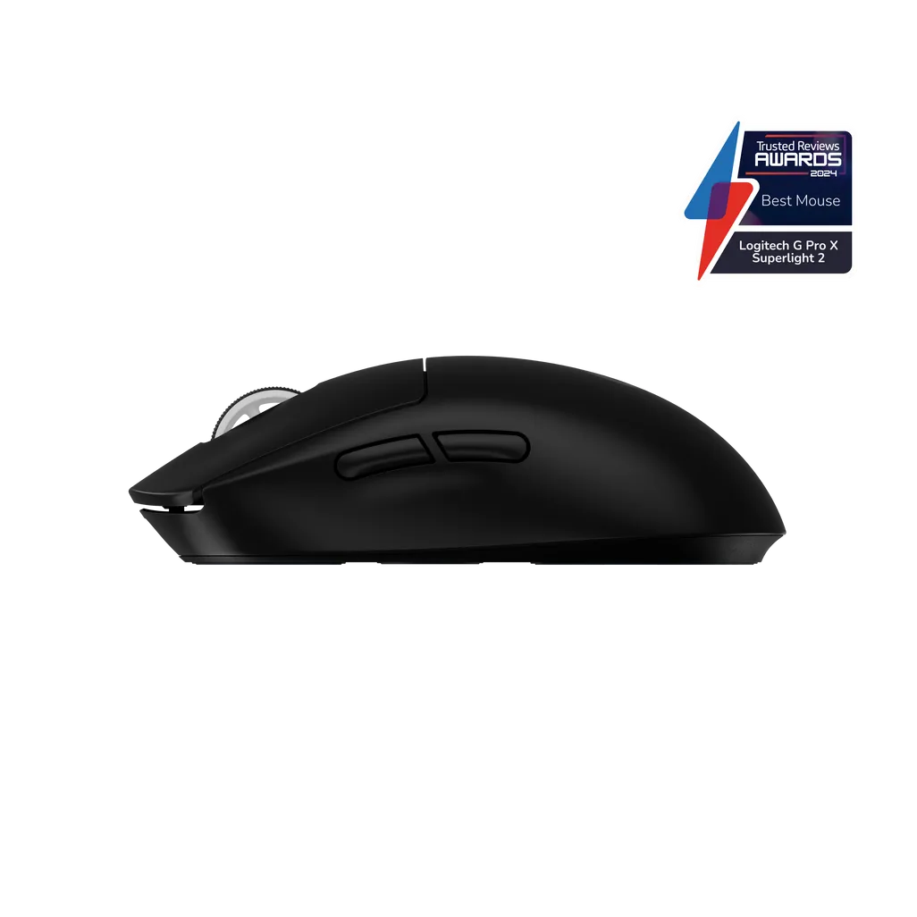 Logitech G 910-006631, Right-hand, Optical, RF Wireless, 32000 DPI, 0.5 ms, Black