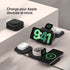 3-in-1 Magnetic Wireless Charging Travel Pad with Qi2 15W