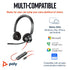 POLY BLACKWIRE 3320 USB-A+C HEADSET