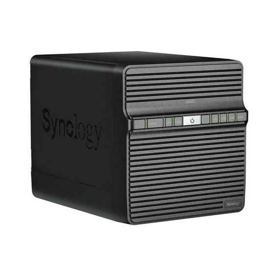 Synology DiskStation 4 Bay NAS; Quad Core 1.4GHz; 1GB DDR4 non-ECC RAM; 1x 1GbE LAN; 2x USB 3.0