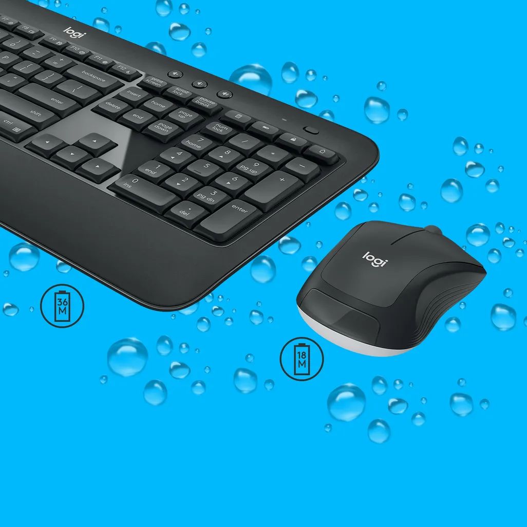 Logitech MK540 Wireless Keyboard and Mouse Combo