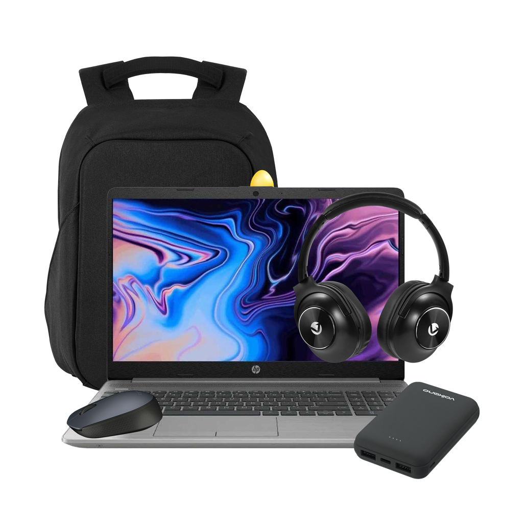 HP 250 G9 15.6 Celeron 8/256 Win11 + Headset + Bag + Mouse + Powerbank)